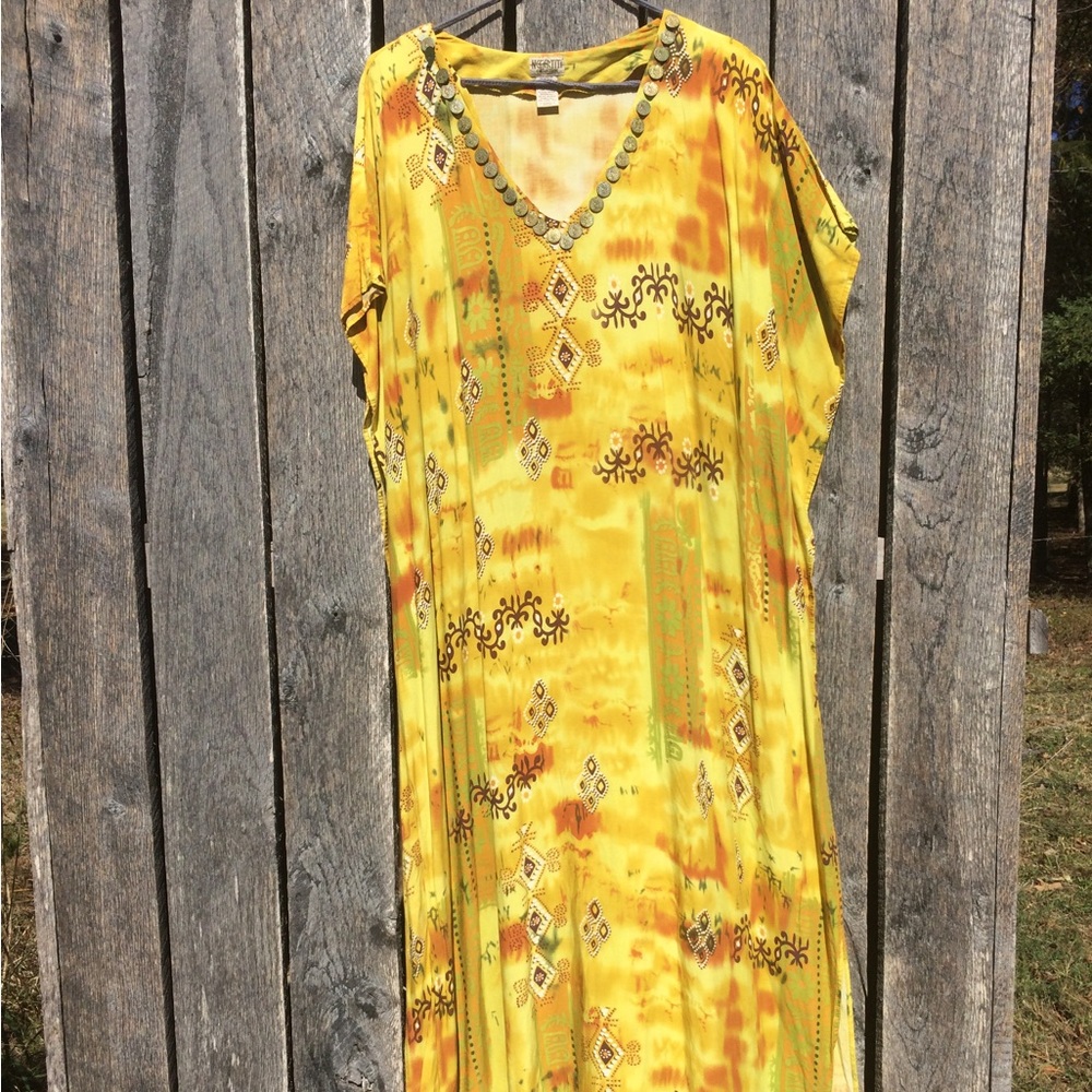 Throwback Nefertiti Moo Moo/House Dress